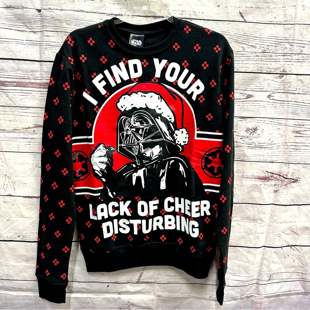 Star Wars Graphic Sweatshirt size Black/Red Size Small